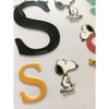 Snoopy [Heat Resistant Water Resistant Initial Sticker] Decoration Sticker/Alpha Belt