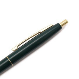 IL BISONTE Ballpoint Pen, Leather, Genuine Leather, Cowhide Leather, Women's, Men's, Unisex, Green, Green