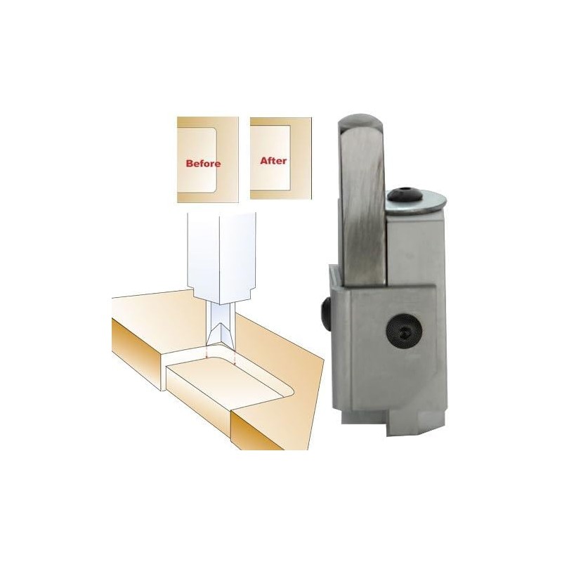 Woodhaven 8508 Corner Chisel for Squaring 1/4 Inch Radius Router