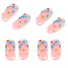 Mini Flip Flops Simulation Miniature Scene Models Dollhouse Accessories for