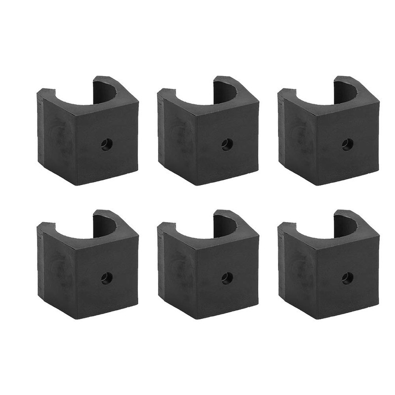 Pool Cue Holder Wall 6 Pieces Billiard Holder Organizer Set
