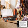 ENERTWIST Drill Bit Set, 112-Pieces 1/4" Hex Shank Impact Driver