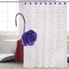 FINROS 12 PCS Home Fashion Decorative Anti Rust Shower Curtain
