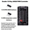 CybNemo 5V 3Pin ARGB Fan Hub & 4 Pin PWM