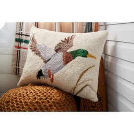 Makers Collective Camp WANDAWEGA Pillows, 16x20, Mallard Cream