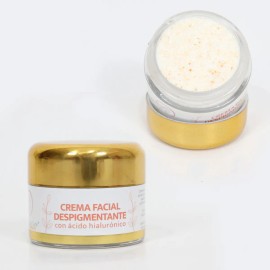 Crema Facial Despigmentante Aclaradora Con Acido Hialuronico Seca