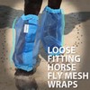 CareMaster Universal Size Horse Leggings Fine Mesh Horse Fly Boots