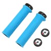 Bike Handlebar Grips Lightweight Rubber Anti Skid Handle Bicycles Grip