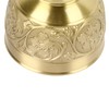 Brass Tea Cup Exquisite Embossed Patterns Retro European Small Coffee