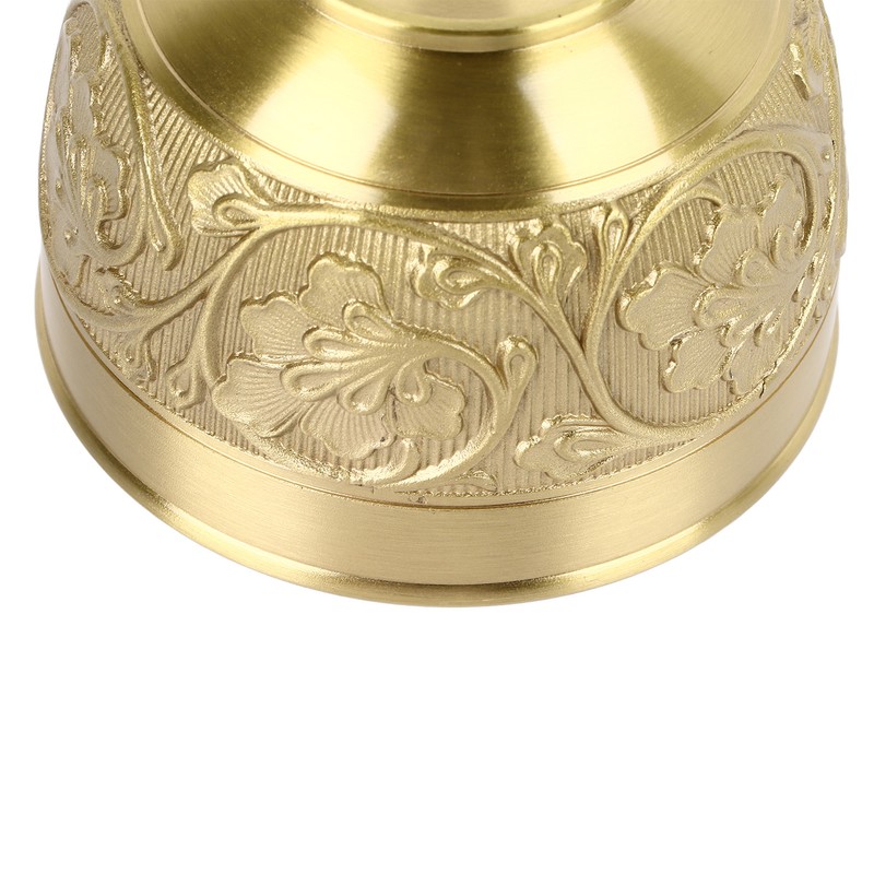 Brass Tea Cup Exquisite Embossed Patterns Retro European Small Coffee