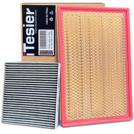 ITESIER Cabin Engine Air Filter kit for 2011-2024 Ram 1500 (NOT FOR 6.2L), Ram 1500 Classic (2019-2024), for Dodge Ram 1500 Select Models, Replaces 68441763AA, 68406048AA
