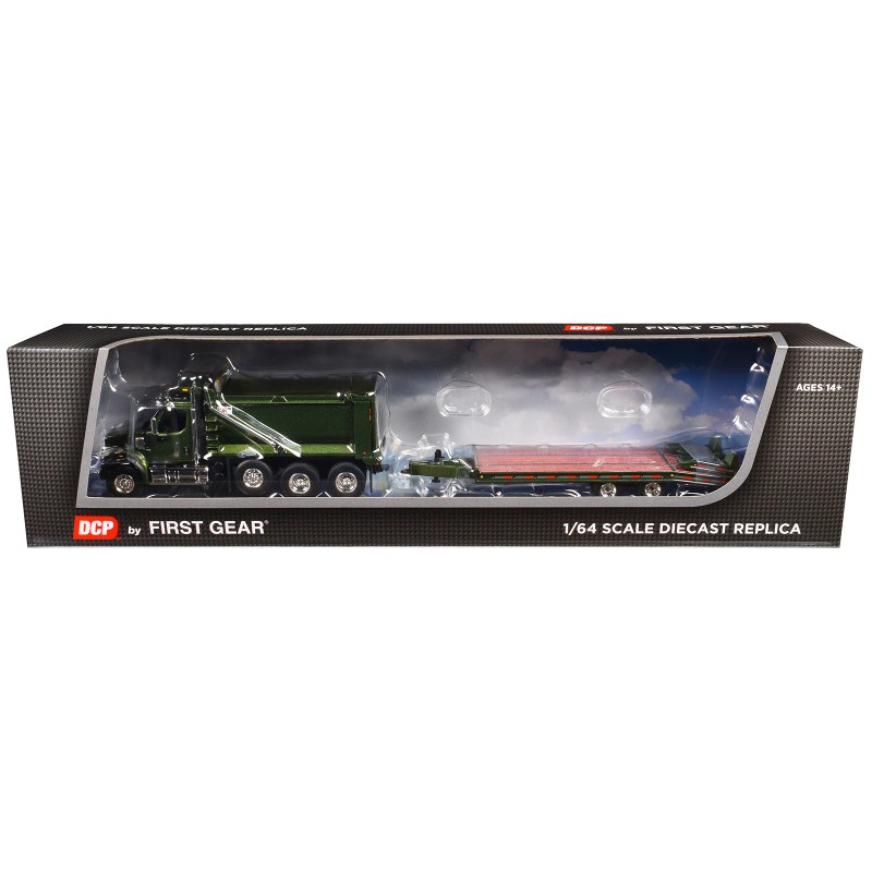 DCD Western Star 49X Truck 1/64 Diecast Model Green Metallic