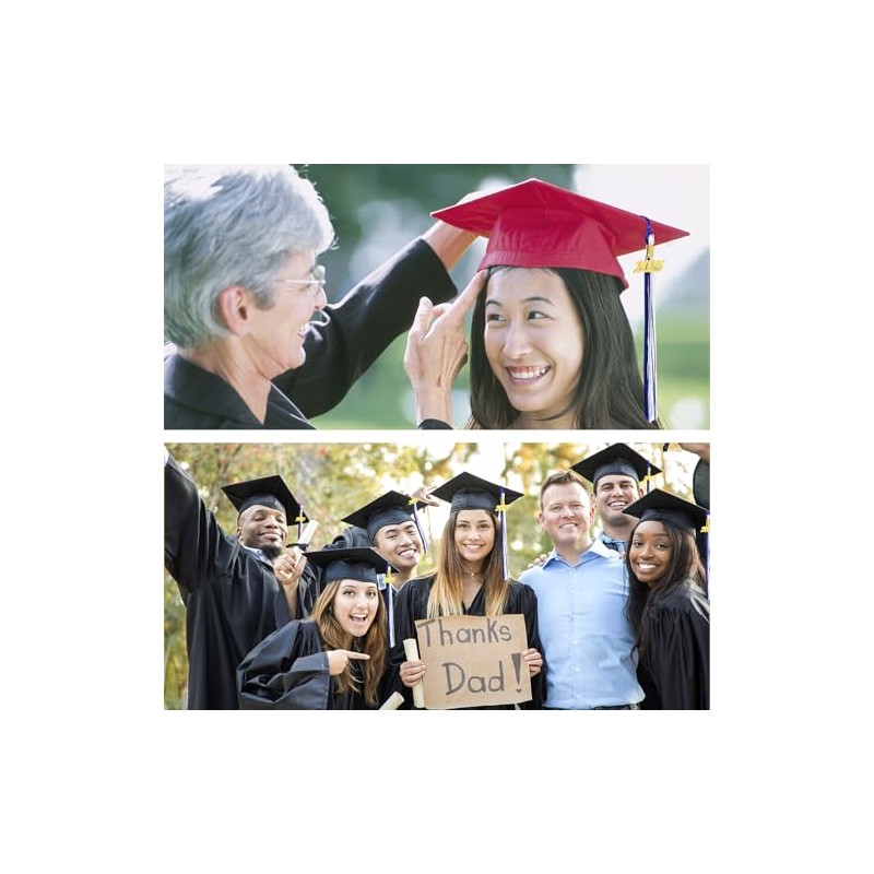 2025 Tassel Graduation Academic Graduation Tassel Royal Blue and White