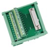 DB25 to Terminal Connector Adapter Plate PCB Board Straight Female