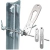 QMARK Fence Wire Twister Tool Set, T-Post Clip Tool, Stainless