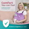 Zomaple Mastectomy Pillow with Strap, Seat Belt Cover & Shower
