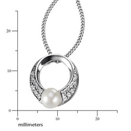 Goldmaid Ladies 'Jewellery Set Including Necklace and Earrings 925 Sterling Silver