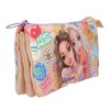 Depesche TOPModel Girl Power 13287 Pencil Case in Beige with