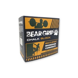 BEAR GRIP Multi-Sports Chalk Block - 56g for Weightlifting, Climbing, Gymnastics, CrossFit & Fitness Grip