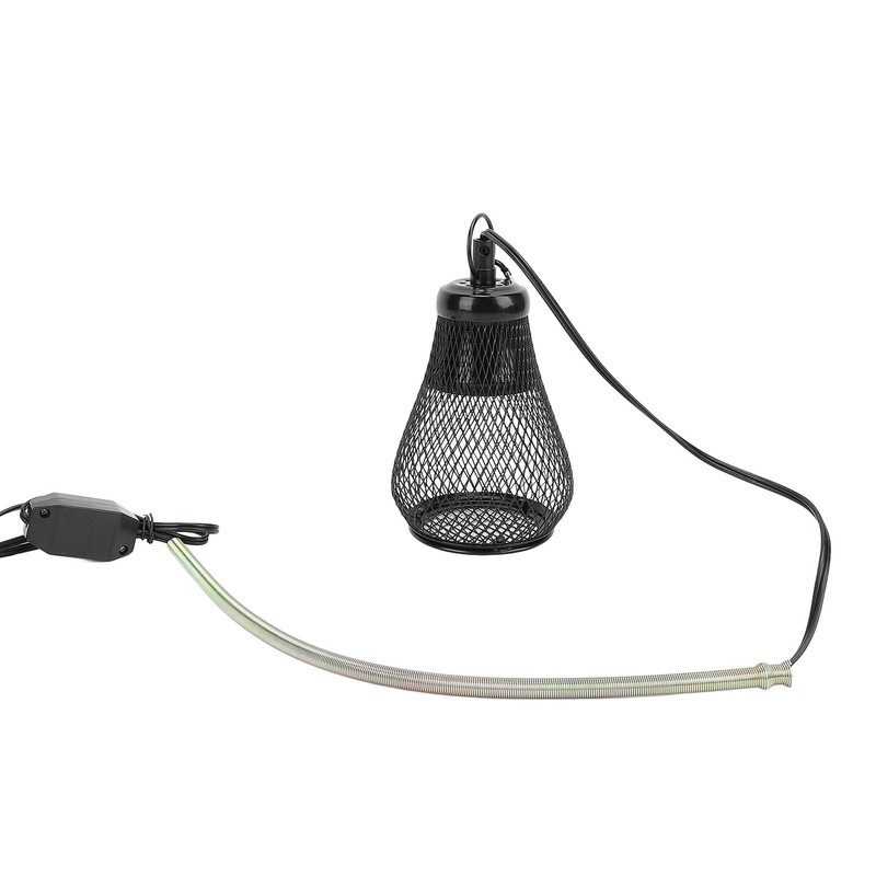 Reptile Heat Lamp Guard Protection Iron Anti Scald Reptile Lampshades