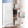 6 Set Door Brush Sweep – 2.80" x 39.3" CEPIA