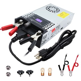 DIY Version AC to DC Converter 12V 30A 360W Power Supply,Universal SMPS 110V/120V/220V AC to DC Converter Power Supply Transformer Driver Adapter for CCTV,RV,Pump,LED Strip(DC12V-30A-360W)