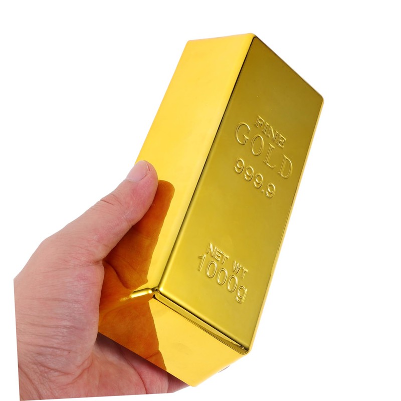 VILLFUL Gold Bar Shape Door Stopper Elegant Design for Home