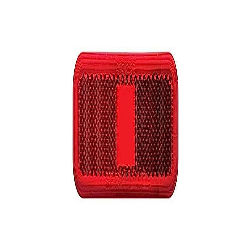 Optronics A-44RBP Red Replacement Lens for Rectangular Marker/Clearance Lights