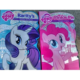 My Little Pony Shaped Board Book (Assorted, Designs & Quantities Vary) Pinkie Pie Throws a Party, Rarity's Fashion & Style