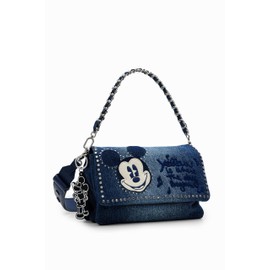 Desigual Women's Mickey RO Accessories Denim Across Body Bag, Blue, blue
