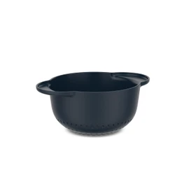 Mepal - Chef it colander - Easy drain design prevents clogging - Non-slip base for added stability - Dishwasher safe - Kitchen strainer - 1500 ml - Navy