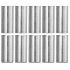 ViaGasaFamido Coupling Nuts M4 M5 M6 M8 M10 M12 M16 Stainless Steel SUS304 (10 pieces, M10 x φ14 x 30 mm)