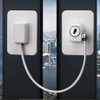 4 x Child Safety Cable for Windows and Doors with