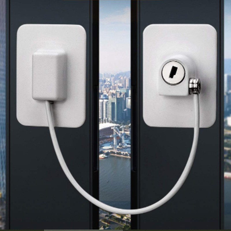 4 x Child Safety Cable for Windows and Doors with