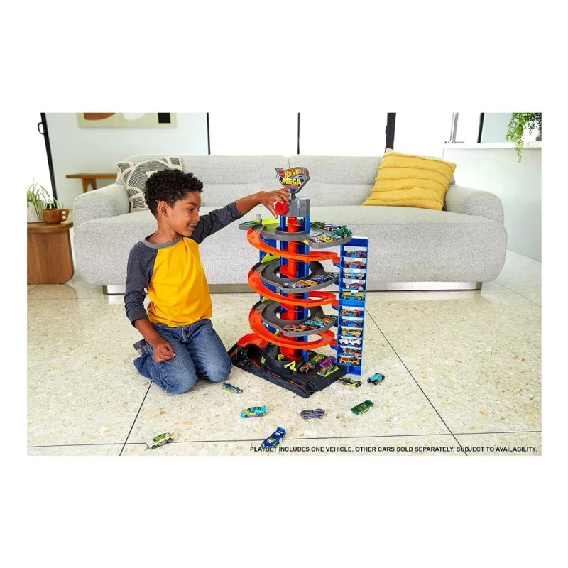 Hot Wheels Mega Garage City 70cm Mattel