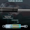 BOXI PAIR REAR HATCHBACK TAILGATE LIFT SUPPORTS STRUTS SHOCKS FOR
