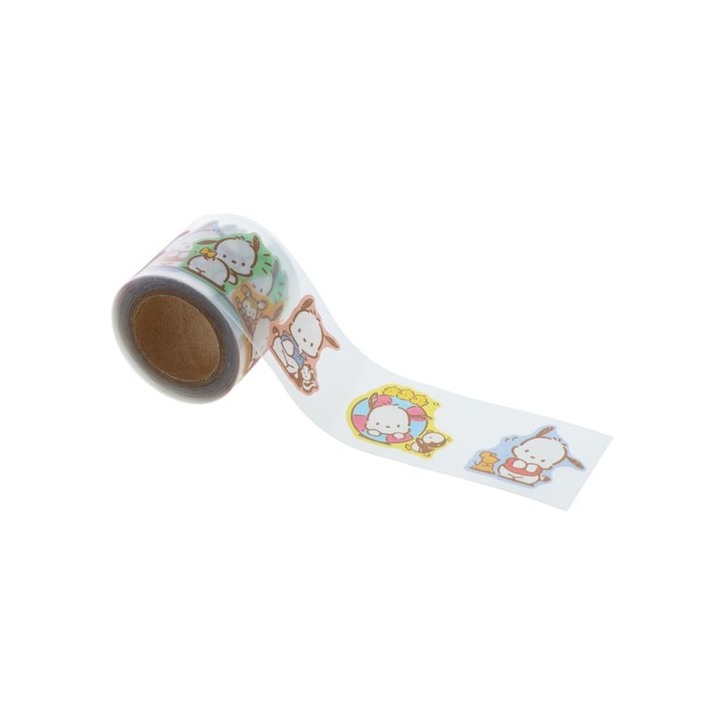 Sunstar Stationery S8593710 Sanrio Characters Seal, Case Included, Retro Sanrio