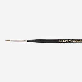 Pro Arte : Connoisseur Round Red Sable / Prolene Watercolour Brush Series 100 Size 2/0