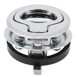 Perko - Pestillos de barco + cerradura marina, acero inoxidable 316, mango de elevación para puerta de barco, clóset, puerta, pestillo, anillo de escotilla marina