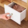 Lansonee 2 Pcs Crystal Door Knobs,Drawer Carbinet Door Handle Puller