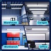 hykolity 4FT 120W LED Shop Light Linkable, 13000lm(400w Equivalent), 5000K