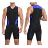 Santic Men's Triathlon Suit Padded One-Piece Sleeveless Pro Triathlon Suit