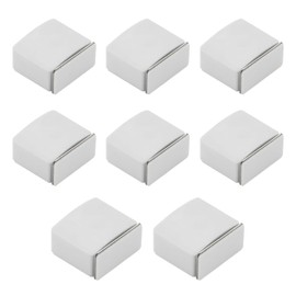 3T8O 4 Pack Cabinet Door Magnets Adhesive-Magnetic Cabinet Door Catch-Closet Catches with Strong Magnetic -Cabinet Magnets -Magnet for Cabinet Door Closure-Suitable for Any Scenario (White 4 Pack)