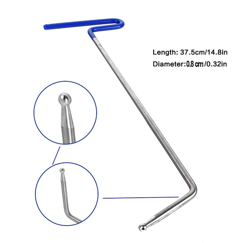 JMgist Car Dent Repair Rods Kit Stainless Steel Tools for