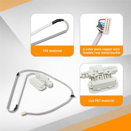 Nakkaa W10810403 W10861642 W10787836 Washer Lid Lock Latch Assembly Replaces AP5984435 W10787878