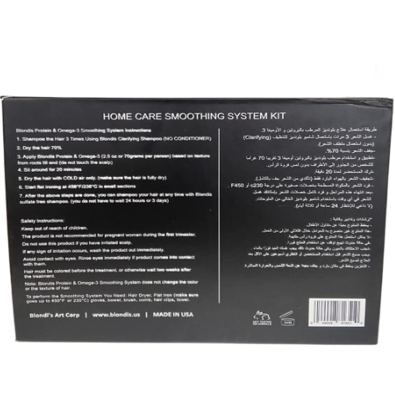 BLONDIS™ NEW YORK TREATMENT ROTEIN AND OMEGA 3 KIT