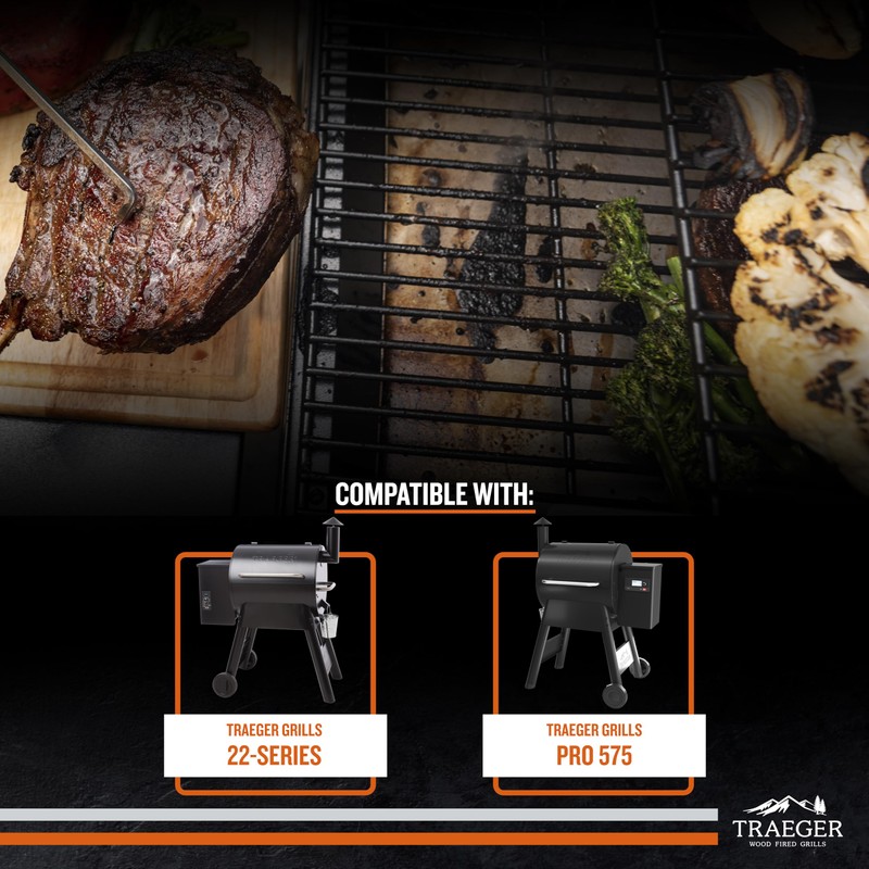 Traeger Grills BAC507 5-Pack Aluminum Drip Tray Liners – Disposable,