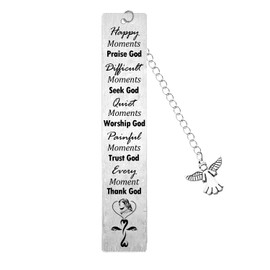 Christian Bookmarks Bible Verse Bookmarks Gifts Religious Gifts for Women First Communion Gifts Christian Gifts Bible Accessories Bible Book Marks for Reading Women Faith Based Gifts