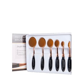 mineral botanica set of 6 makeup brushes