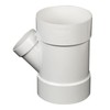 4"X4"X2" PVC 45 Degree Wye DWV Sanitary Reducer Y-TEE Street